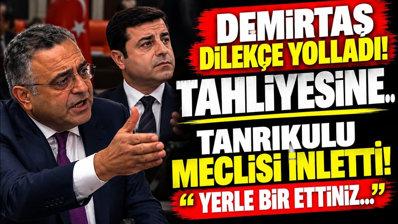 'Demirtaş Dilekçe Yolladı: Tahliyesine..' Mecliste Buz Kesen Demirtaş Çıkışı!