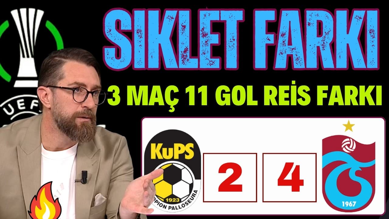 3 MAÇ 11 GOL, REİS FARKI.