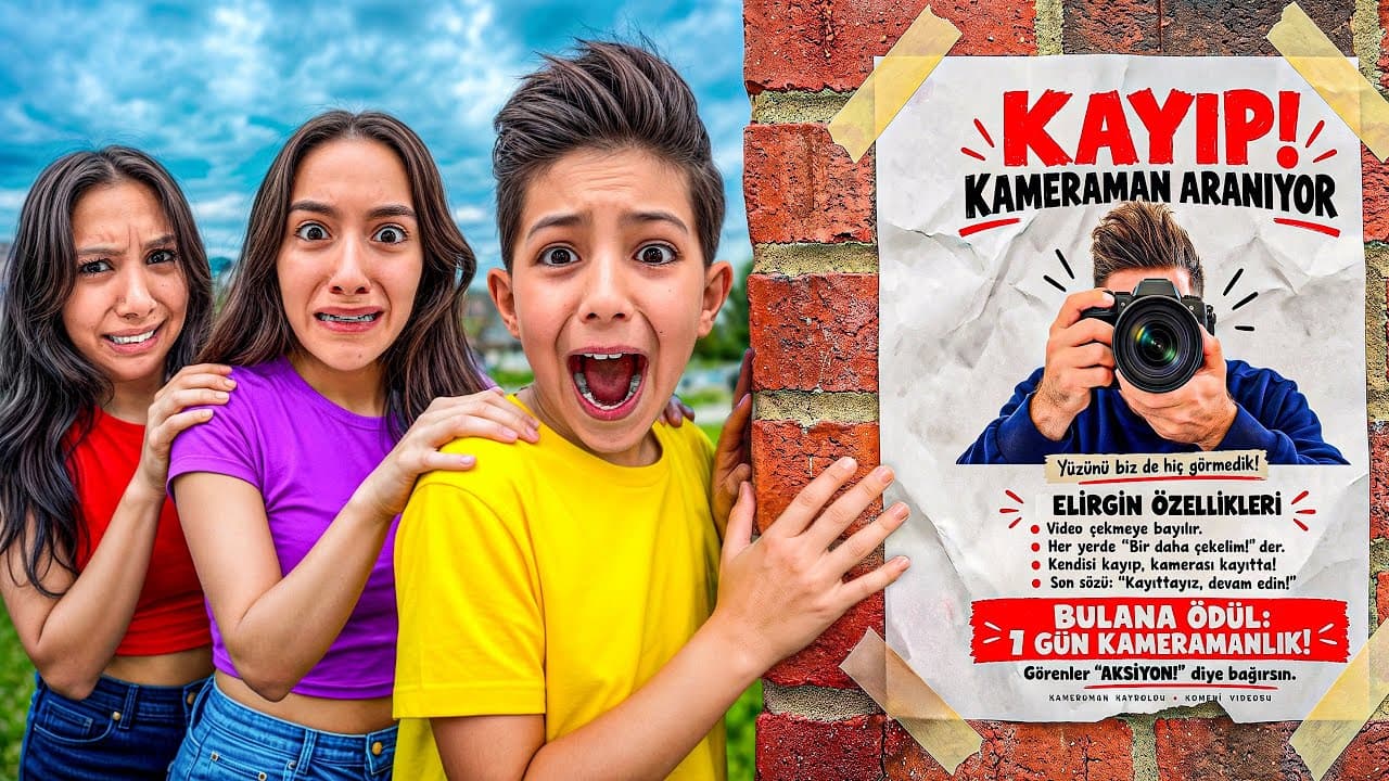 KAMERAMAN GERÇEKTEN KAYBOLDU!!! POLİSLERE HABER VERDİK..